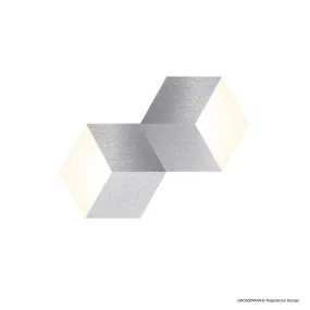 Grossmann Geo Medium Wall / Ceiling Light In Aluminium - ID 6743