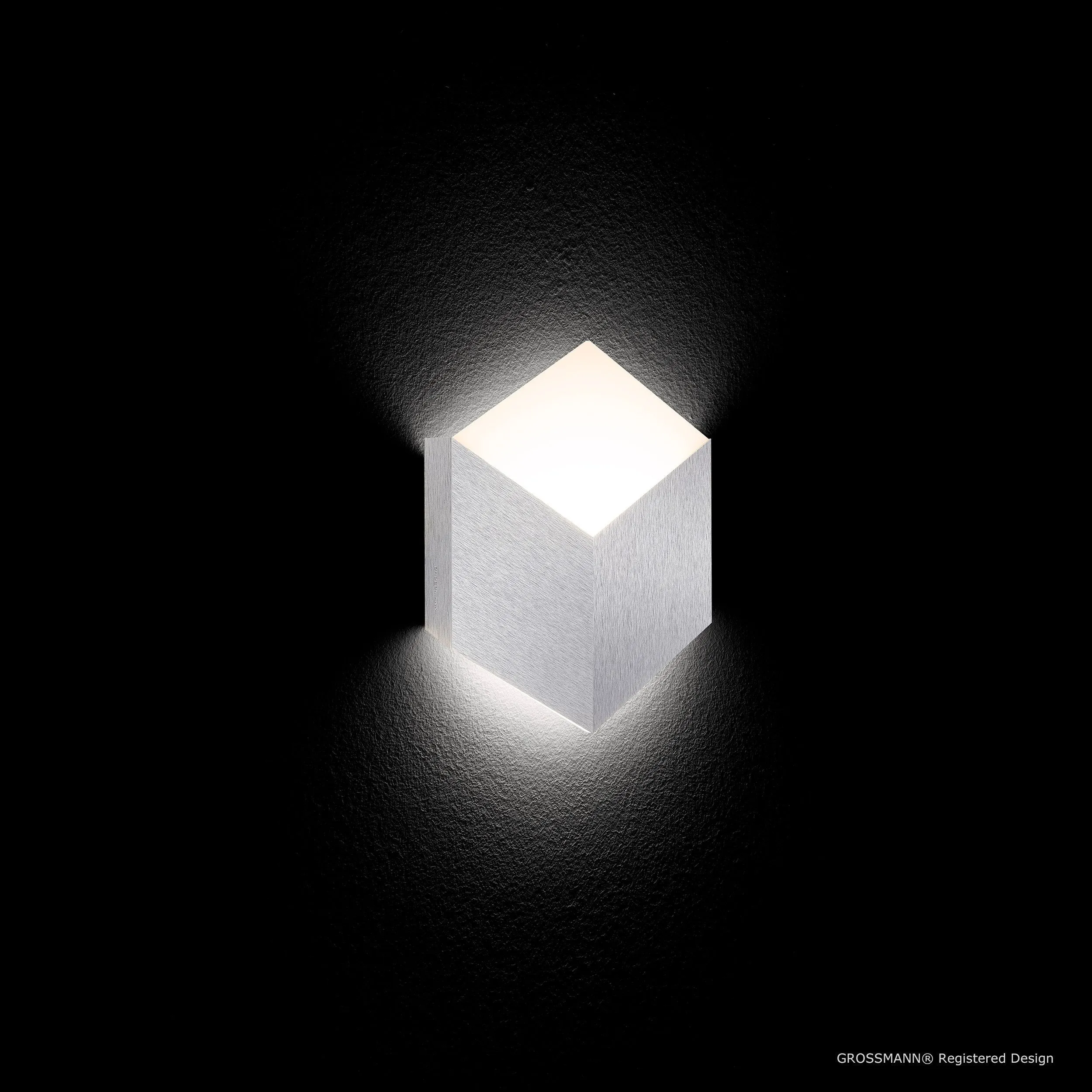 Grossmann Geo Small Wall Light In Aluminium - ID 6056