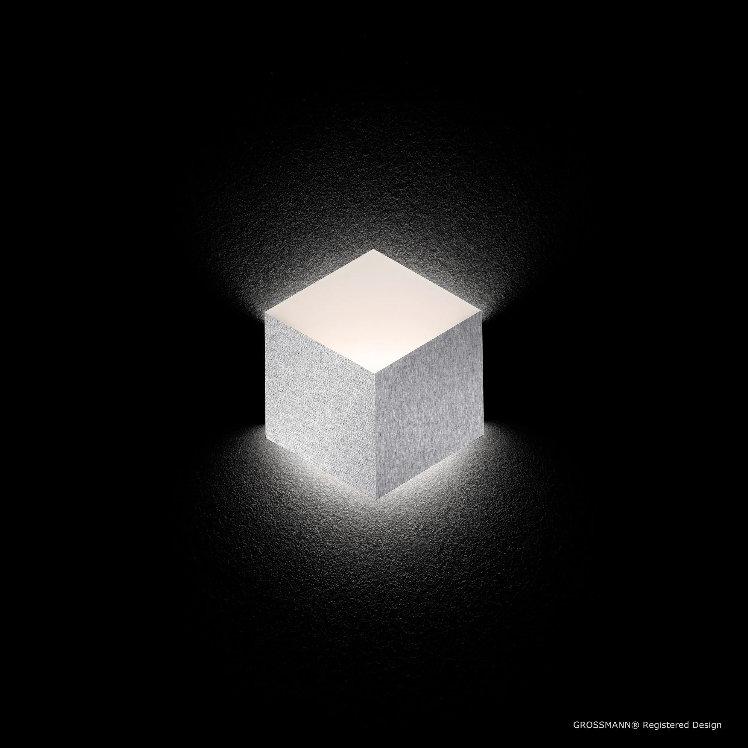 Grossmann Geo Small Wall Light In Aluminium - ID 6056