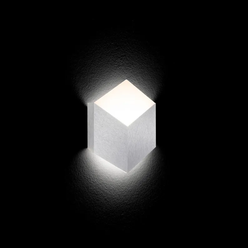Grossmann Geo Small Wall Light In Aluminium - ID 6056