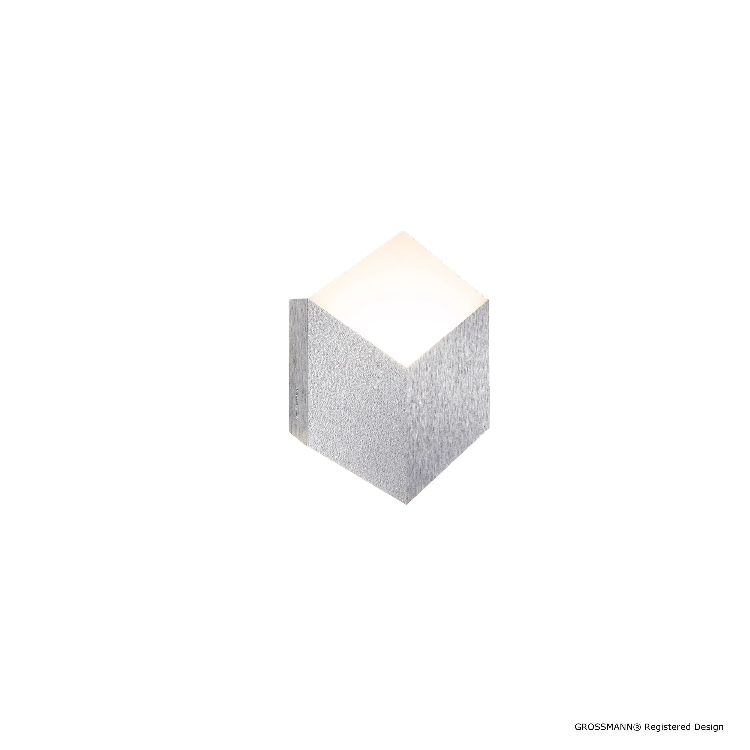 Grossmann Geo Small Wall Light In Aluminium - ID 6056