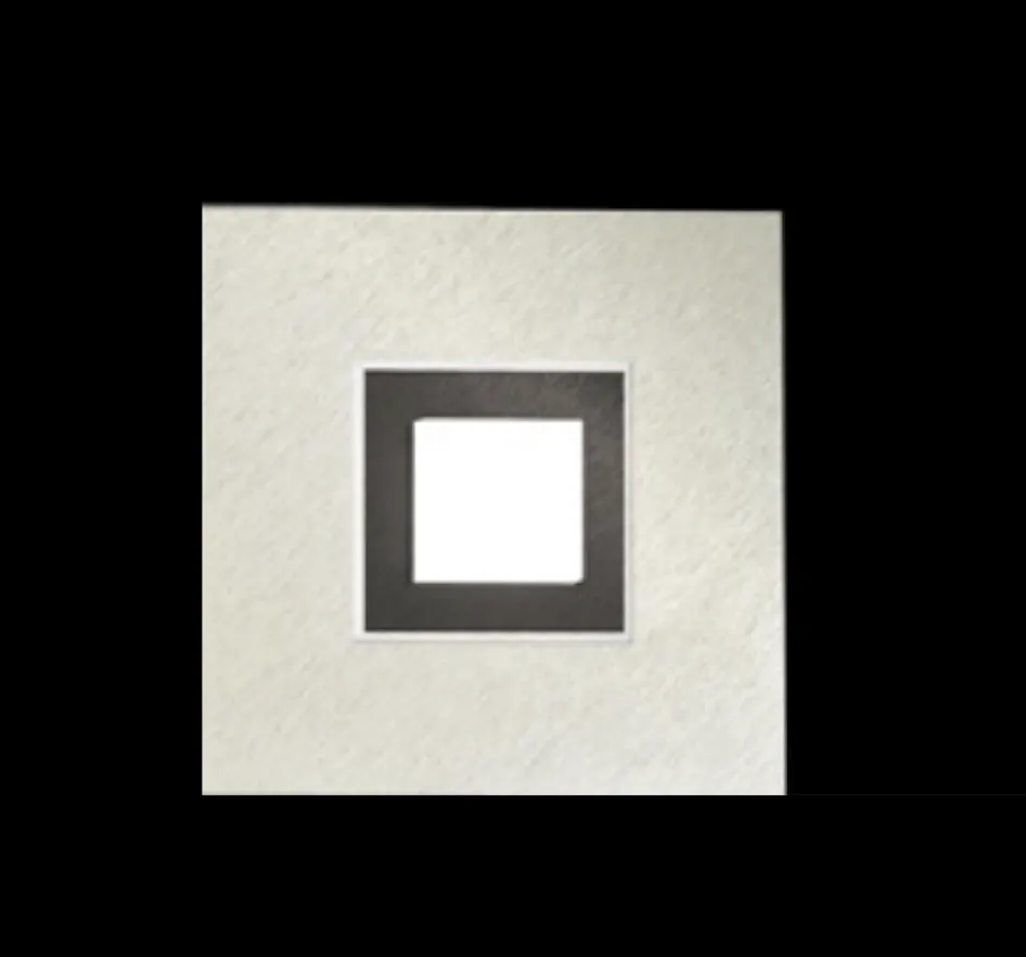 Grossmann KARREE Pearlescent One Lamp Wall / Ceiling Light - Colour Frame Options