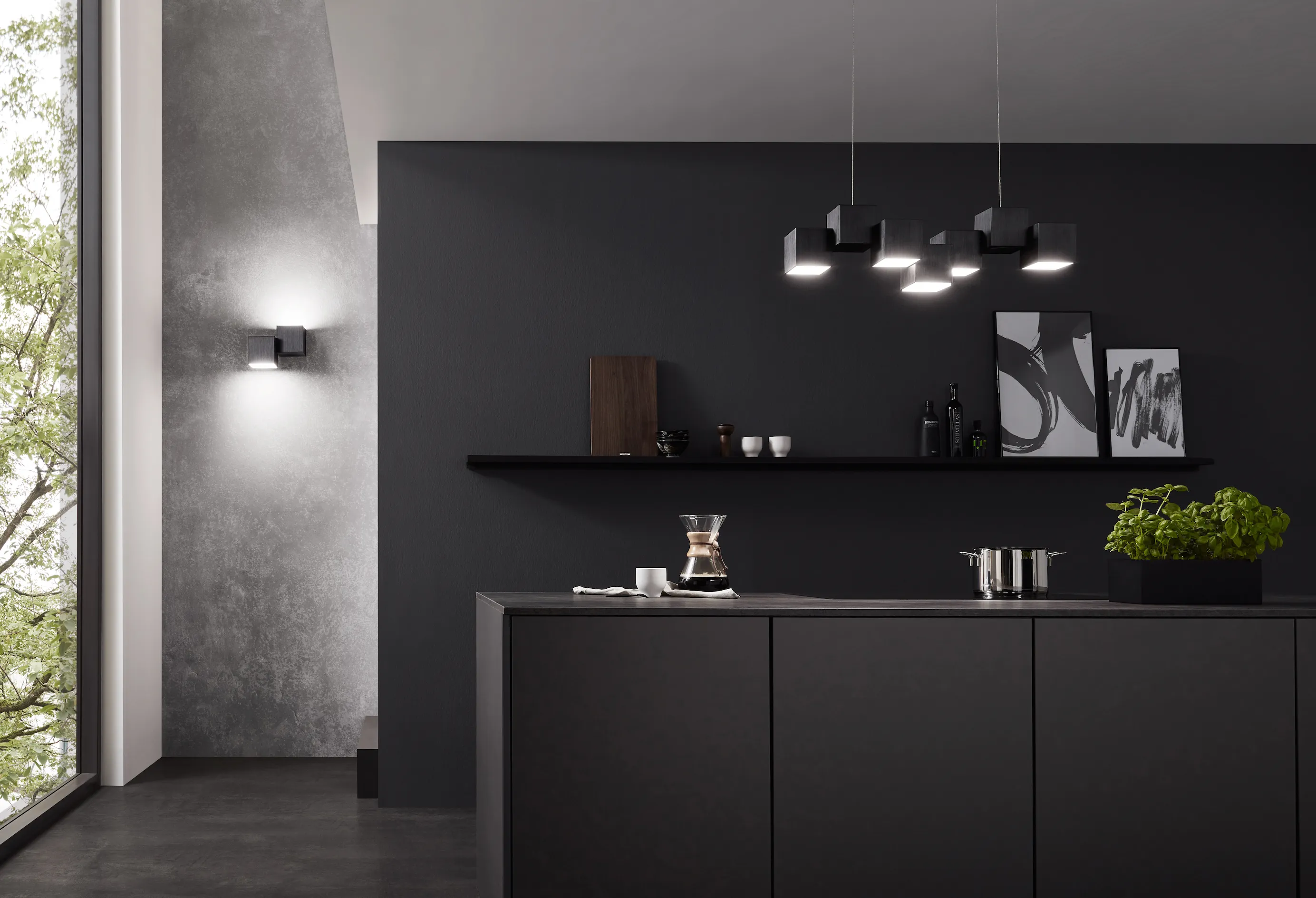 Grossmann Rocks One Lamp Wall Light - Colour Options ID 10678 10679