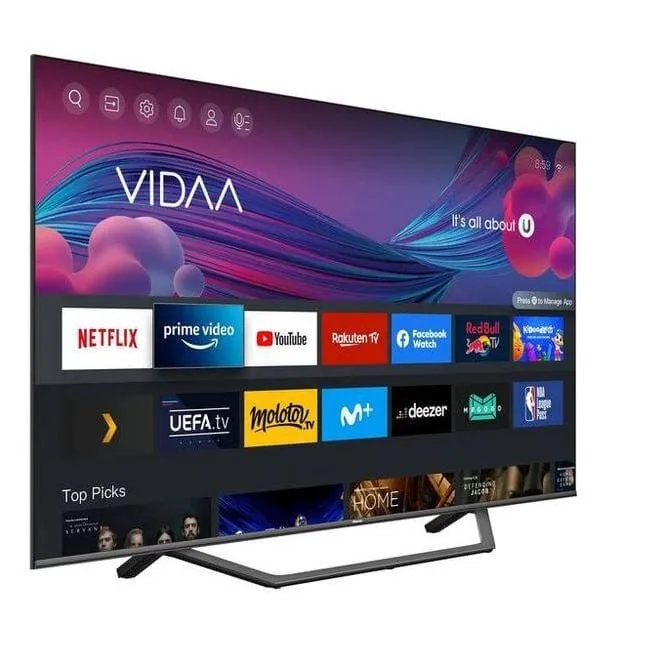 Hisense A7G 50A7GQTUK 50" QLED 4K UHD HDR SMART TV with HDR10  Dolby Vision, Dolby Atmos® and Alexa & Google Assistant