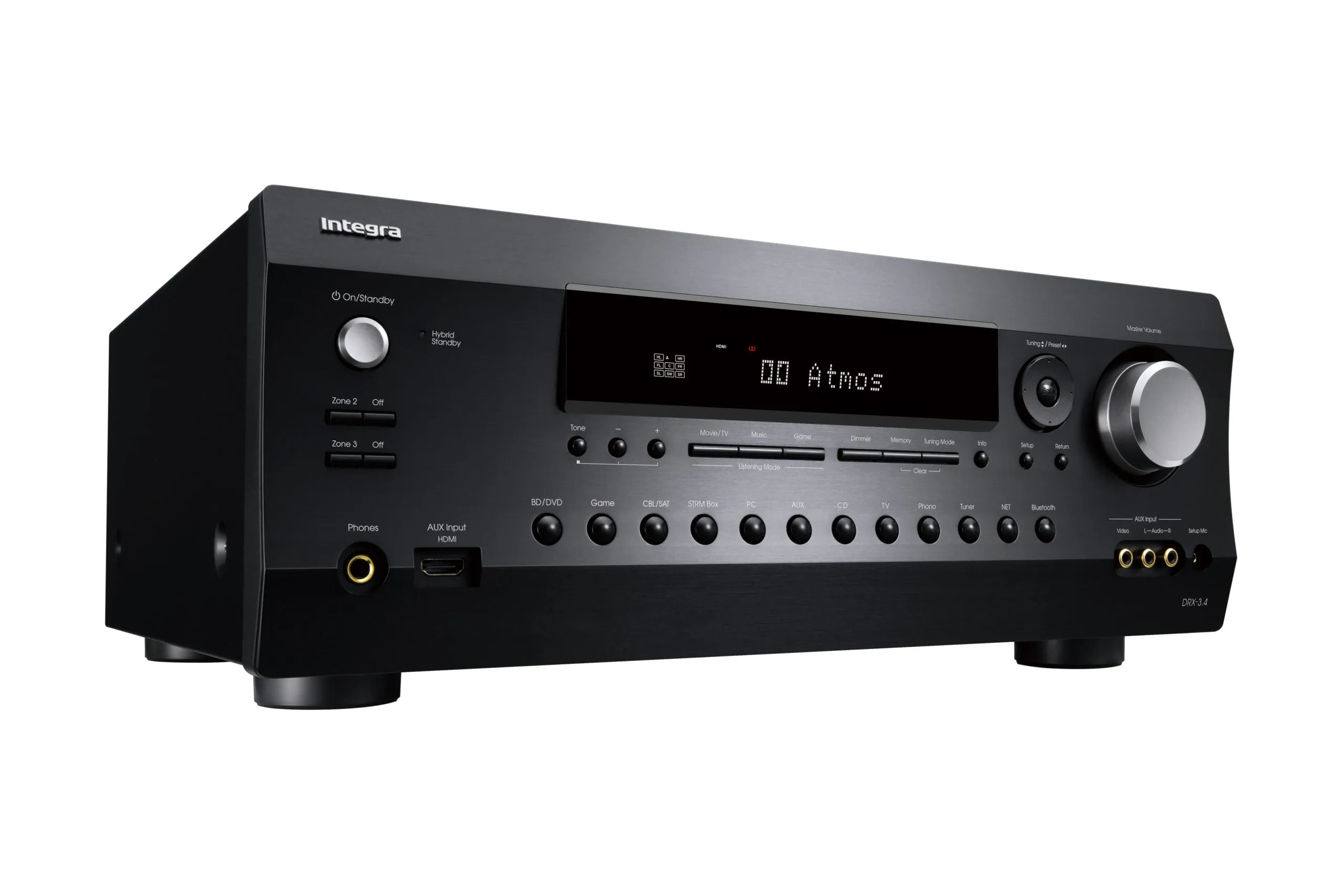 Integra DRX 3.4 9.2-Channel Network AV Receiver, 210W @ 6ohms, 100W FTC x 9 ch, 9.2 receiver with Dirac Live