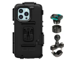iPhone 13 Series Tough Waterproof Motorcycle Mount Phone Case Kits