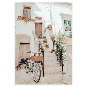 Italy Bike Wall Art