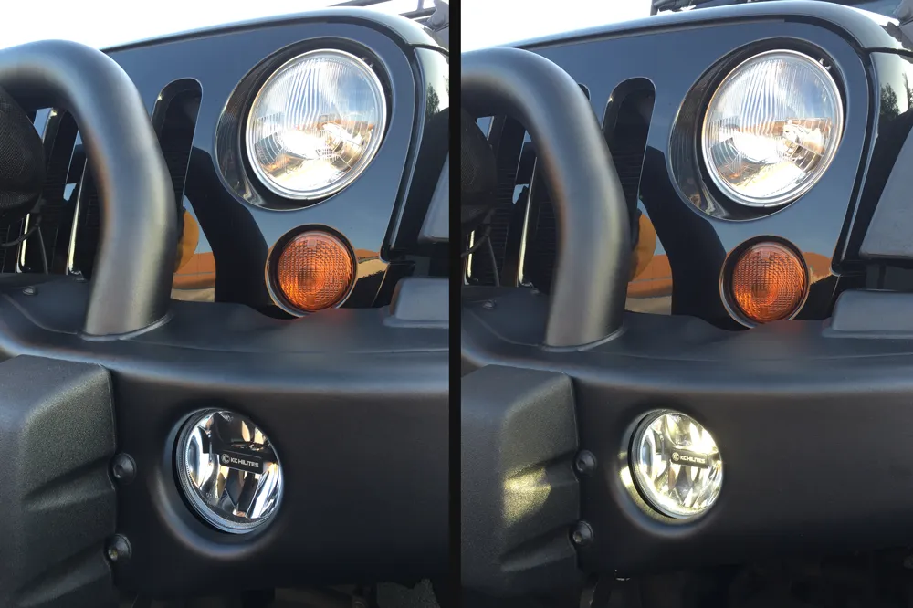 KC Hilites Gravity® LED G4 Jeep JK Fog Light