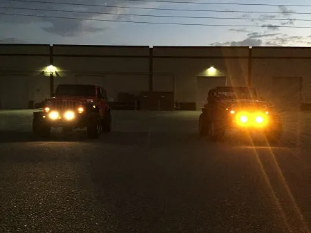 KC Hilites Gravity® LED G4 Jeep JK Fog Light