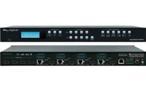 Key Digital KD-MLV4x4Pro Matrix Switcher With Multi-View Tilling
