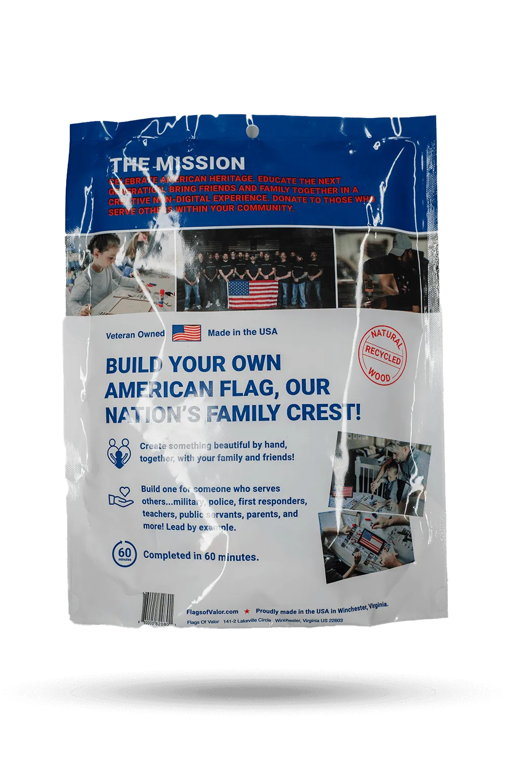Kid's Flag Build Kit - Pack of 2