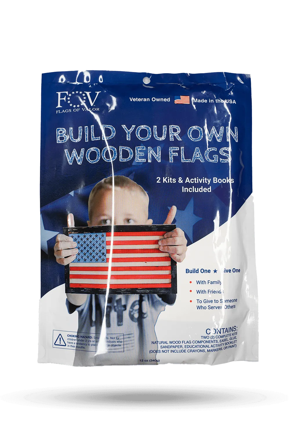 Kid's Flag Build Kit - Pack of 2