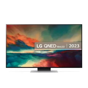 LG 55QNED866RE (2023) QNED MiniLED HDR 4K Ultra HD Smart TV, 55 inch with Freeview Play/Freesat HD - Ashed Blue