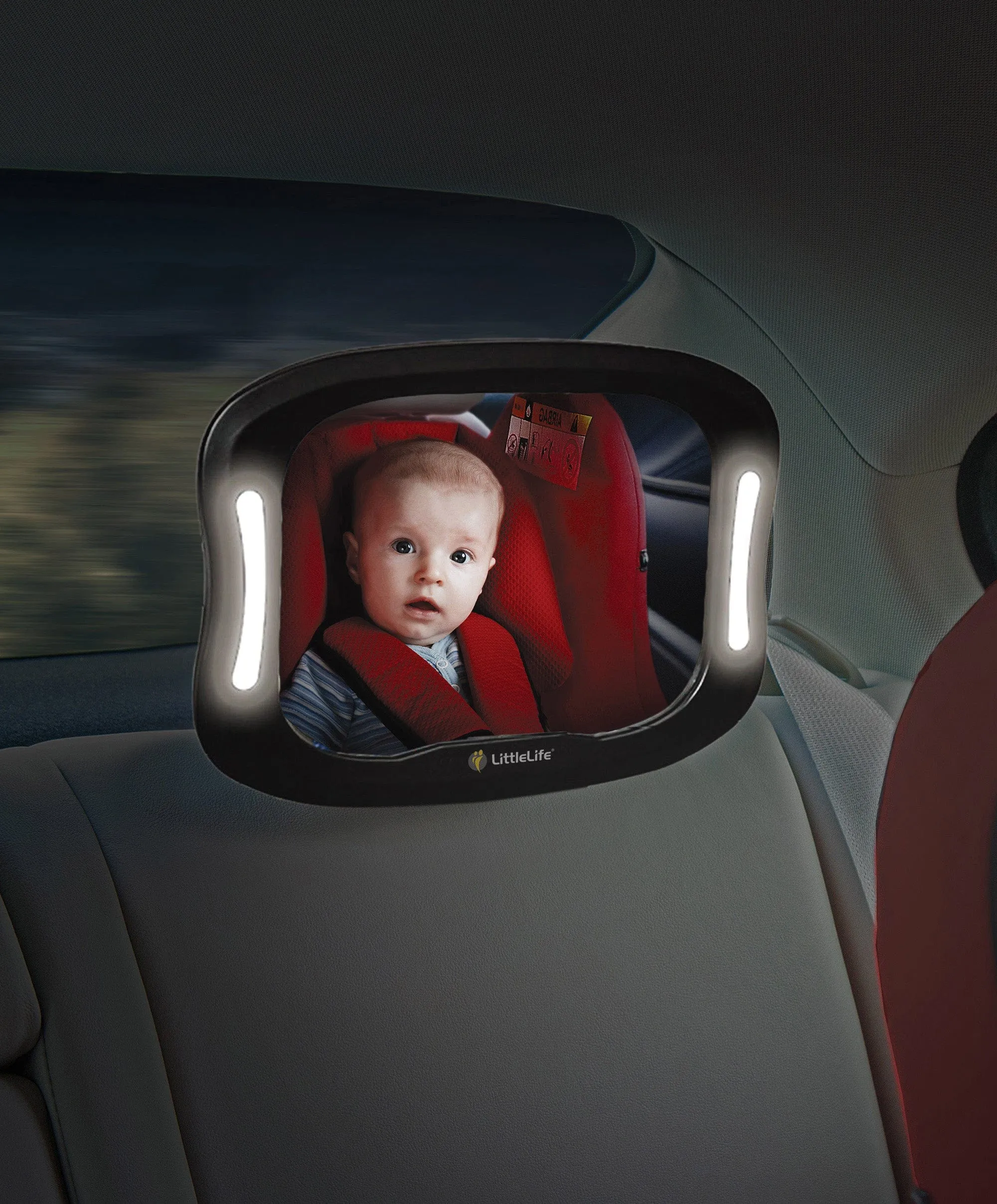 LittleLife Light-Up Car Mirror