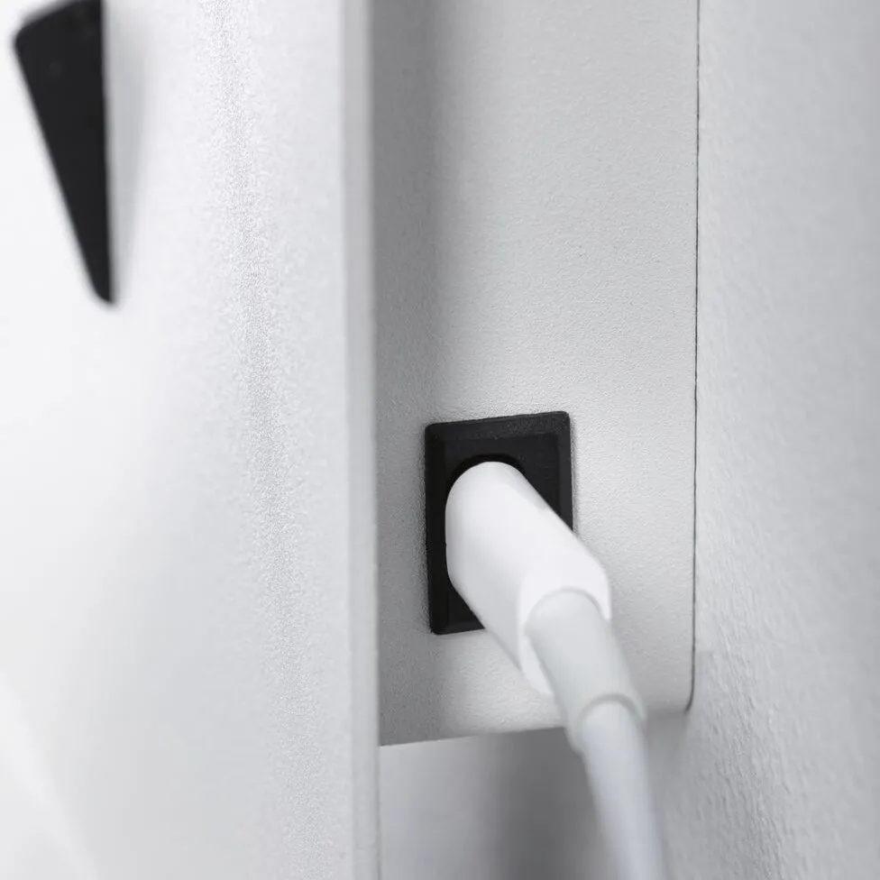 Malena 5W Wall Light with USB Charging Port in White Matt