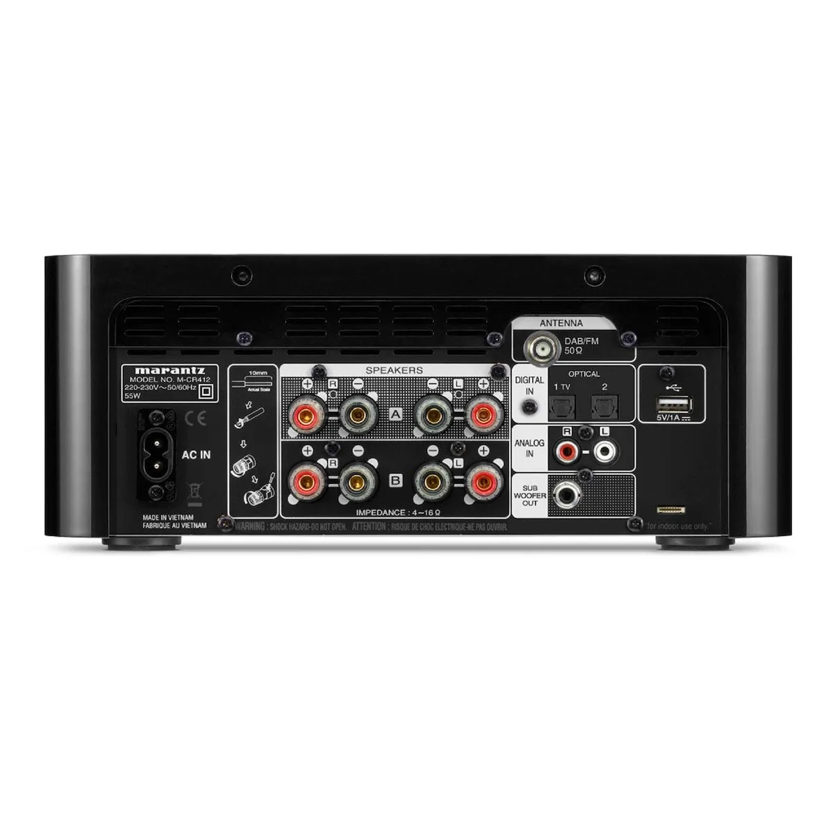 Marantz Melody M-CR412 Bluetooth CD Receiver