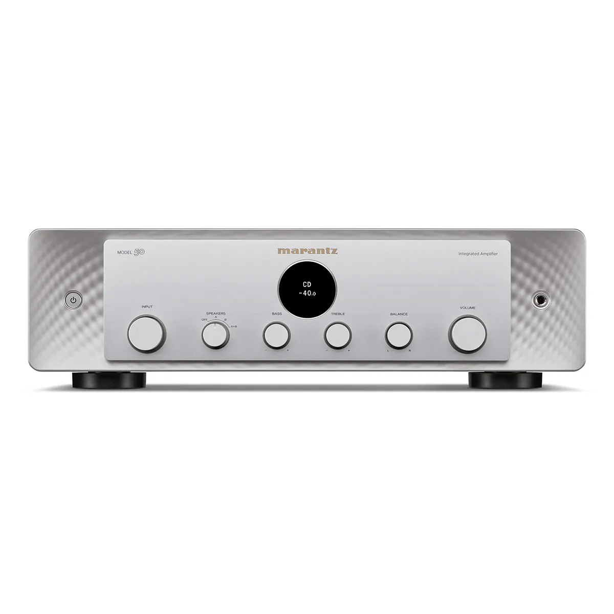 Marantz MODEL 50 Pure Analog Stereo Integrated Amplifier (Silver)