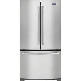 Maytag - 22.1 Cu. Ft. French Door Fingerprint Resistant Refrigerator - Stainless steel