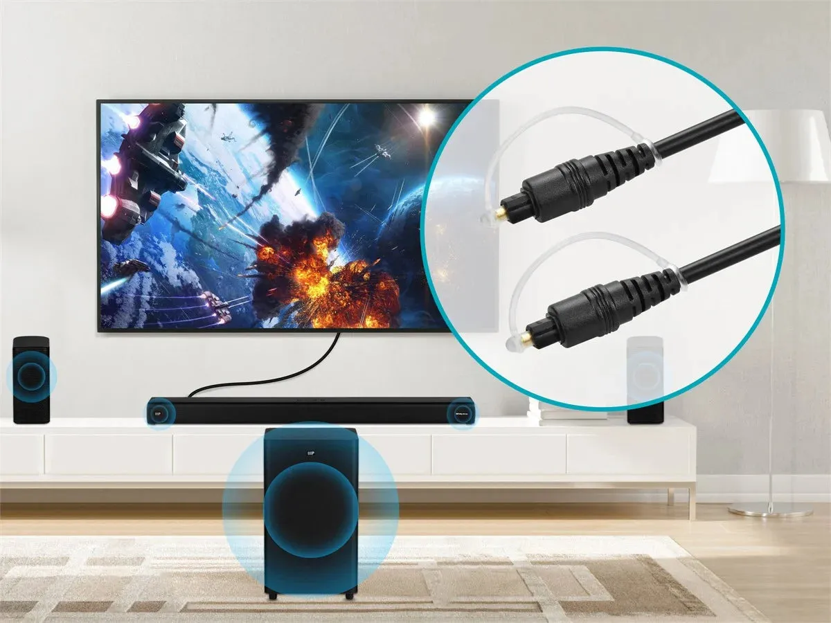 Monoprice S/PDIF (Toslink) Digital Optical Audio Cable