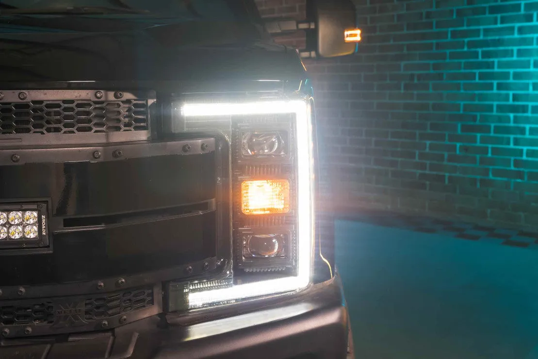 Morimoto Headlights Ford Super Duty (2017-2019) XB Hybrid - Black