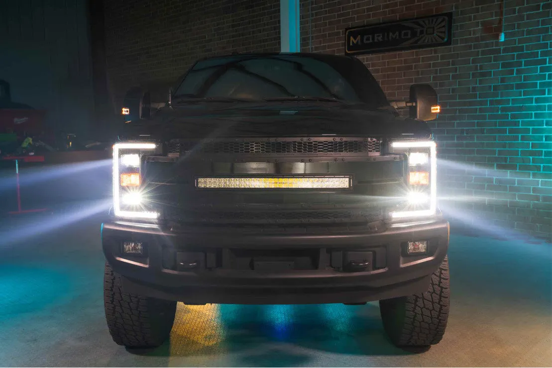 Morimoto Headlights Ford Super Duty (2017-2019) XB Hybrid - Black