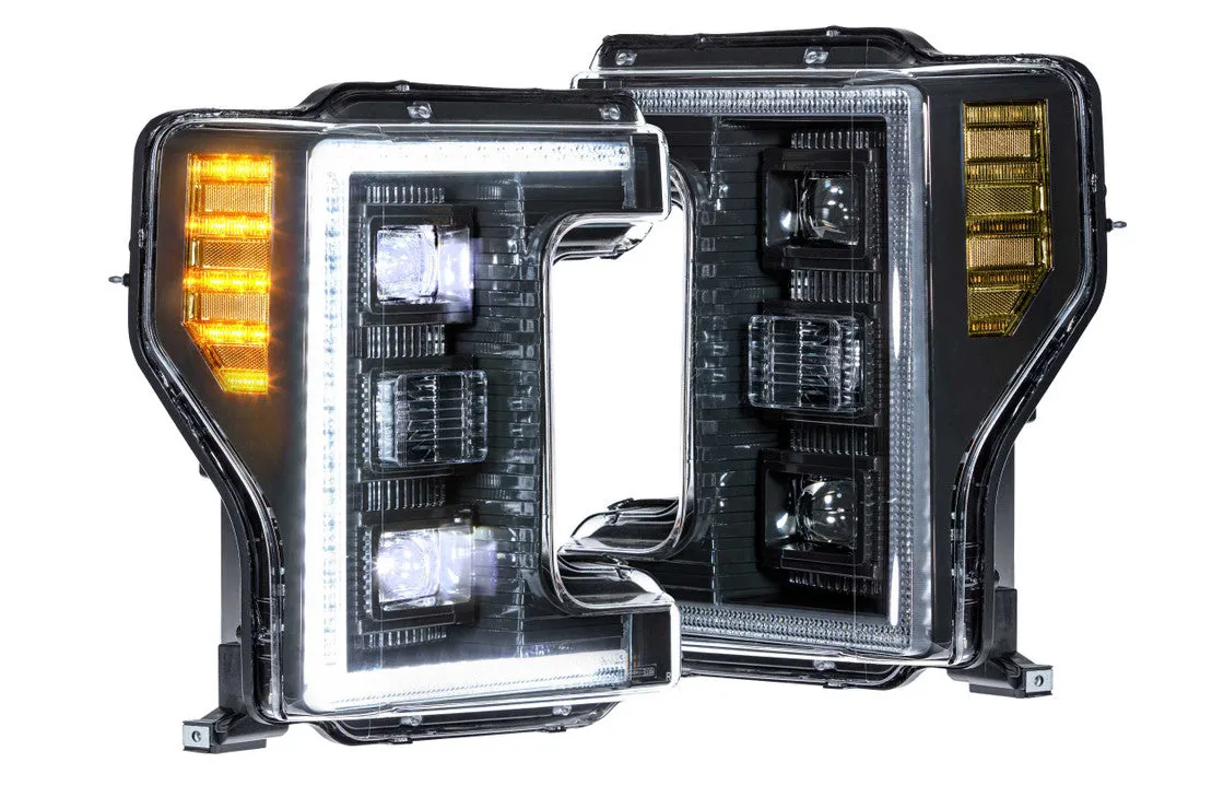 Morimoto Headlights Ford Super Duty (2017-2019) XB Hybrid - Black
