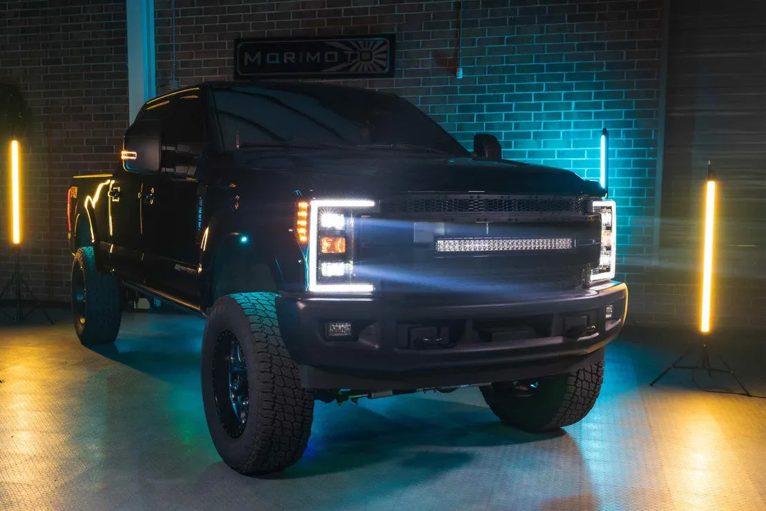 Morimoto Headlights Ford Super Duty (2017-2019) XB Hybrid - Black