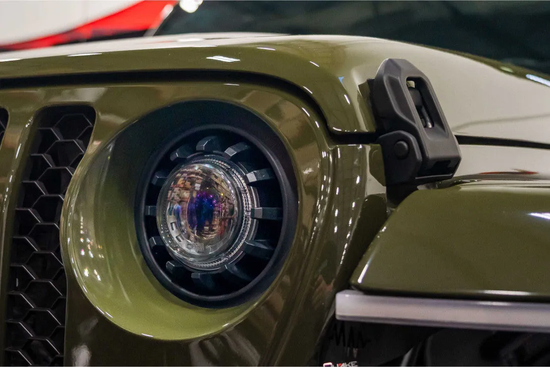 Morimoto Headlights Jeep Wrangler JL (2018-2023) Super7  - Black Housing