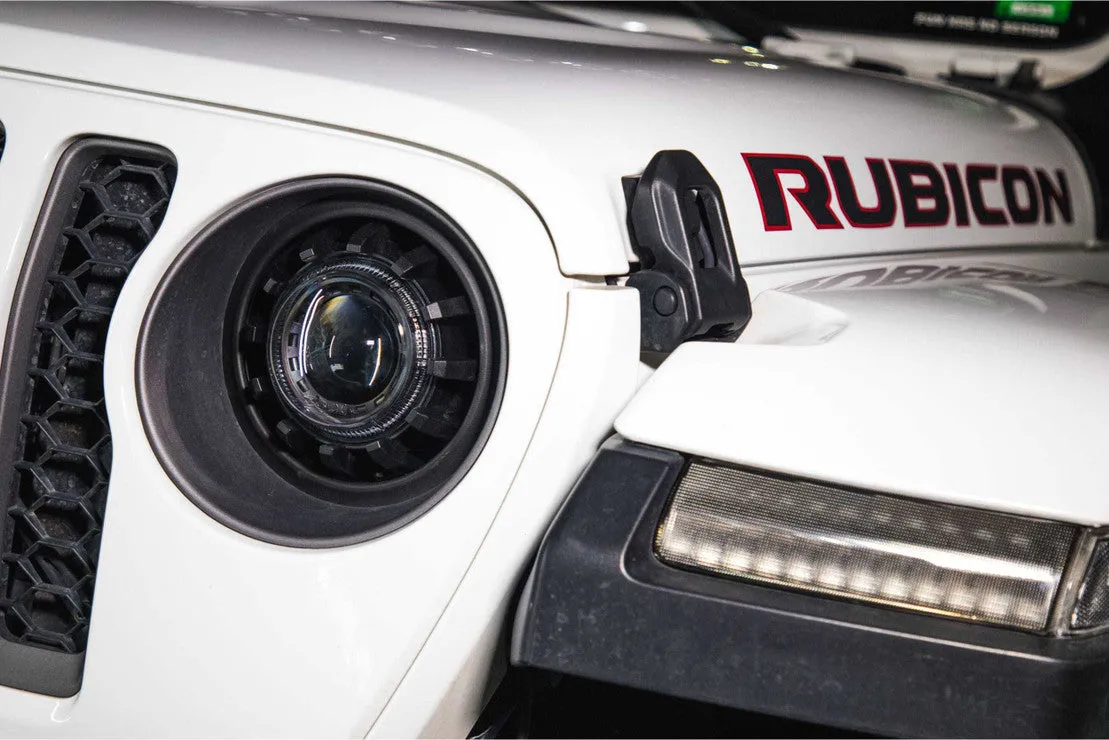 Morimoto Headlights Jeep Wrangler JL (2018-2023) Super7  - Black Housing