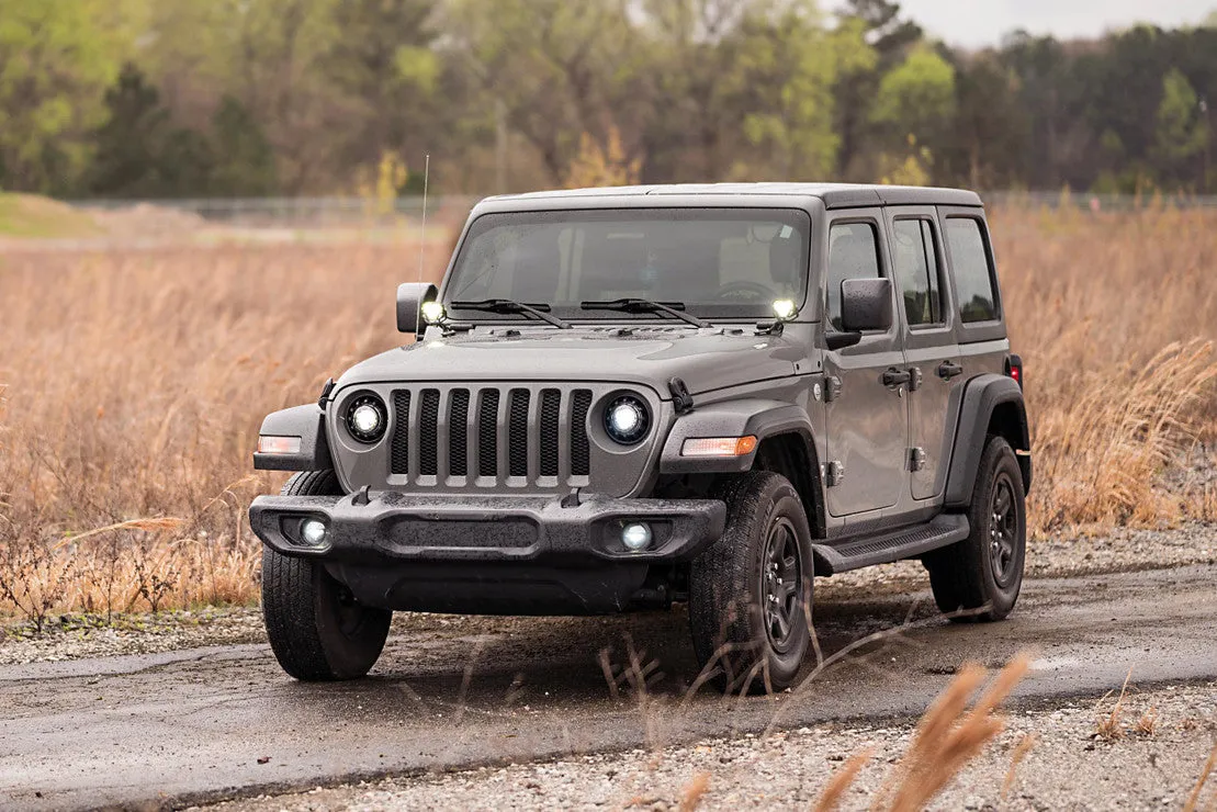 Morimoto Headlights Jeep Wrangler JL (2018-2023) Super7  - Black Housing