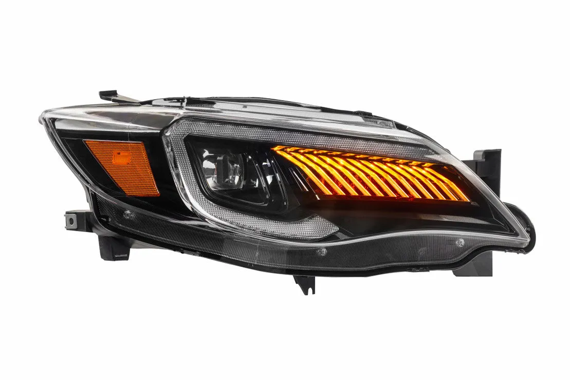 Morimoto Headlights Subaru WRX (2008-2014) XB LED - Black w/ DRL