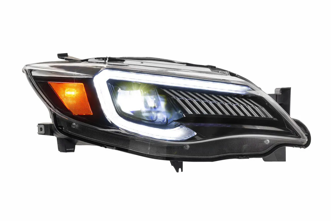 Morimoto Headlights Subaru WRX (2008-2014) XB LED - Black w/ DRL