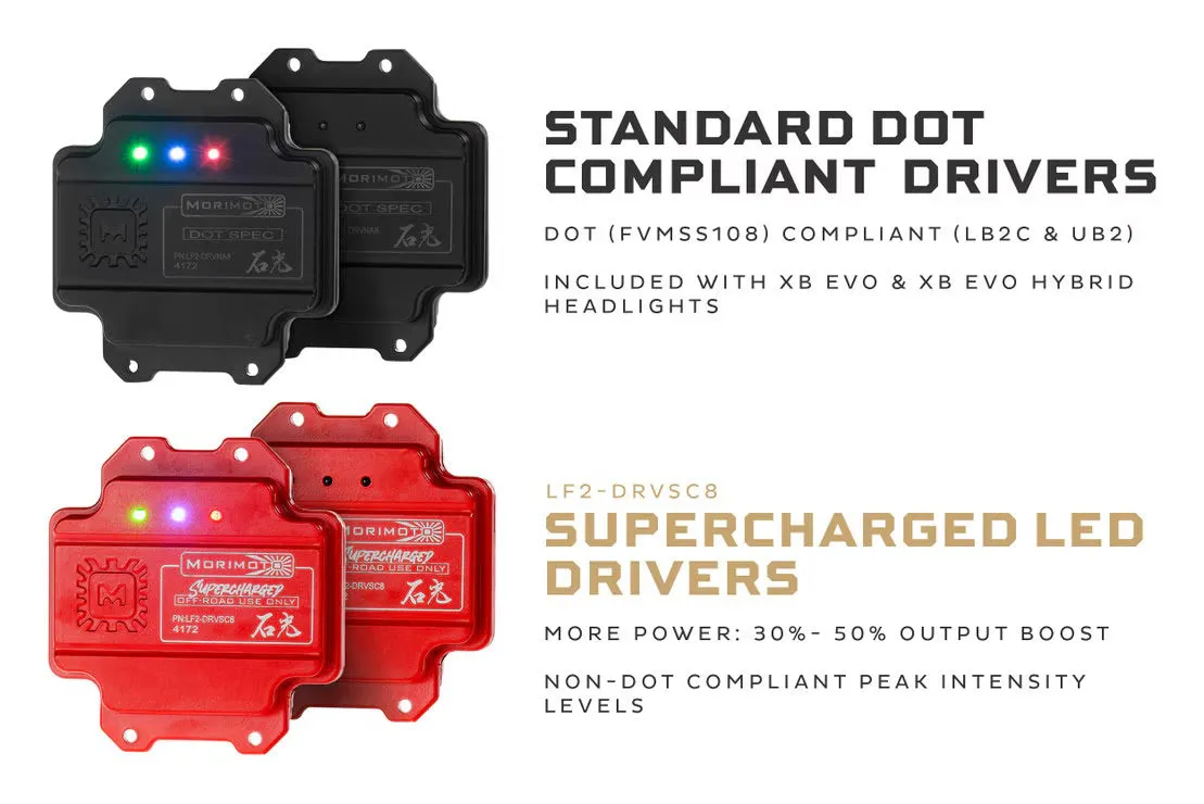 Morimoto XB EVO DUAL DRL Supercharger For 4Runner Headlights (2014-2024)