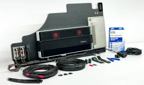 Mosconi-Gladen Loaded Subwoofer 2500wrms Amplifier Rack for Ford F-Series Vehicles (All Factory Systems including B&O Unleashed)