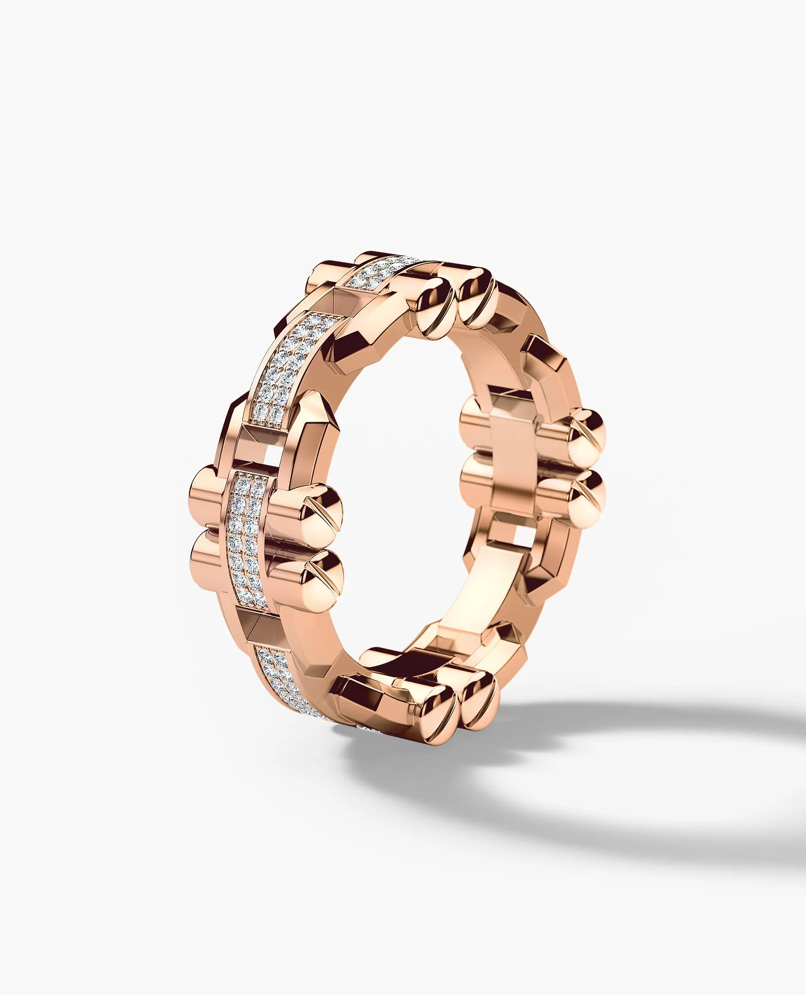 MOSS Gold Ring with 0.30ct Diamonds