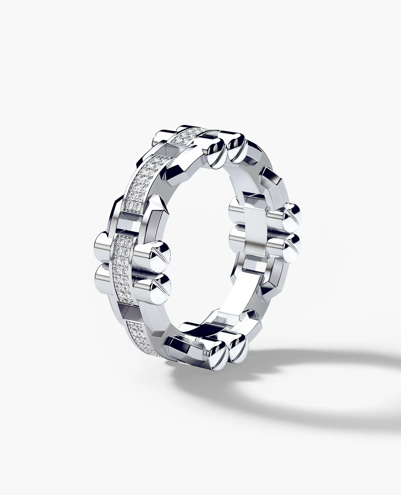 MOSS Gold Ring with 0.30ct Diamonds