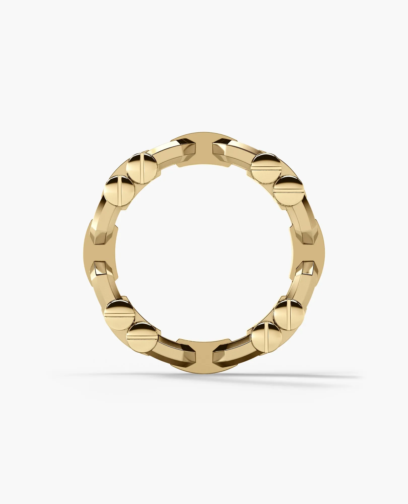 MOSS Gold Ring with 0.40ct Diamonds