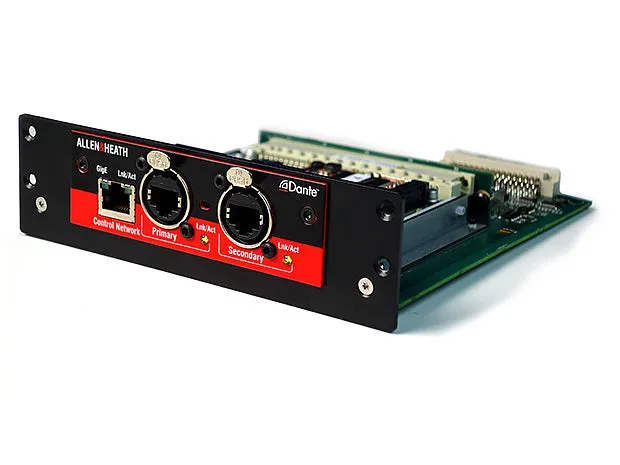 Multi-channel MADI interface card for GLD & iLive systems