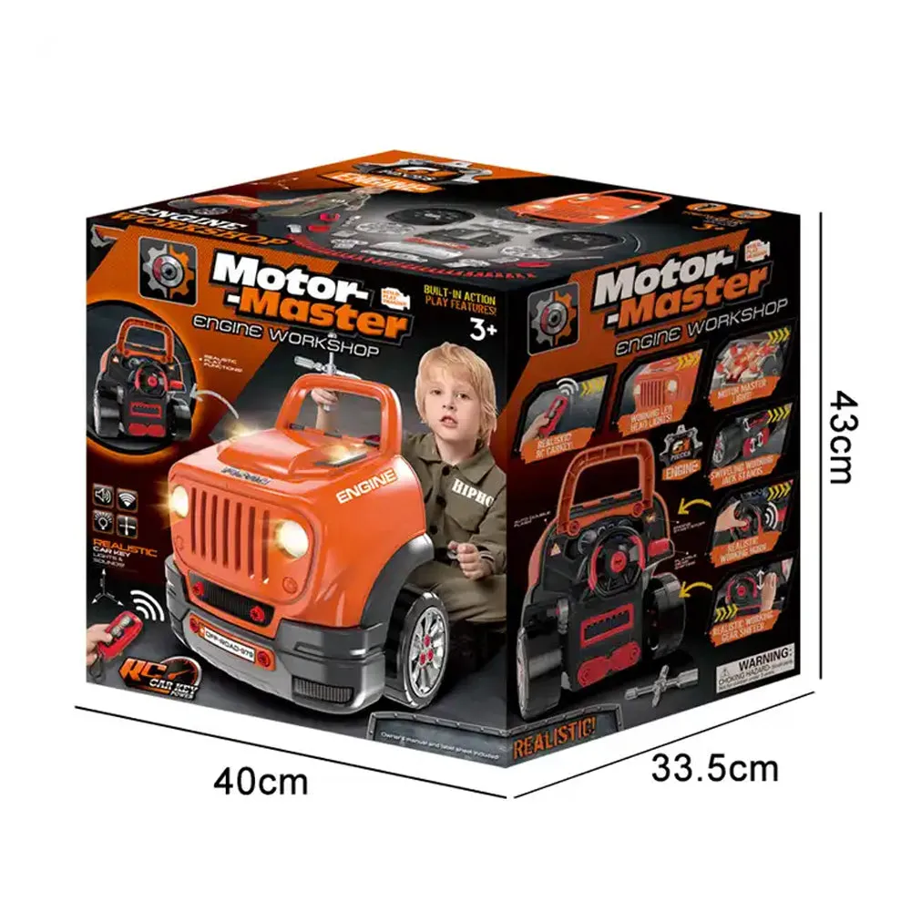 (Net) D.I.Y. Infrared RC Remote Control Off-Road Vehicle Toy