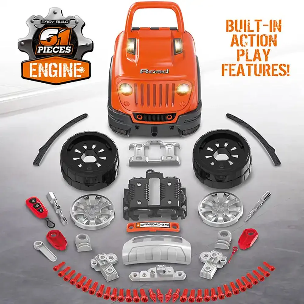 (Net) D.I.Y. Infrared RC Remote Control Off-Road Vehicle Toy