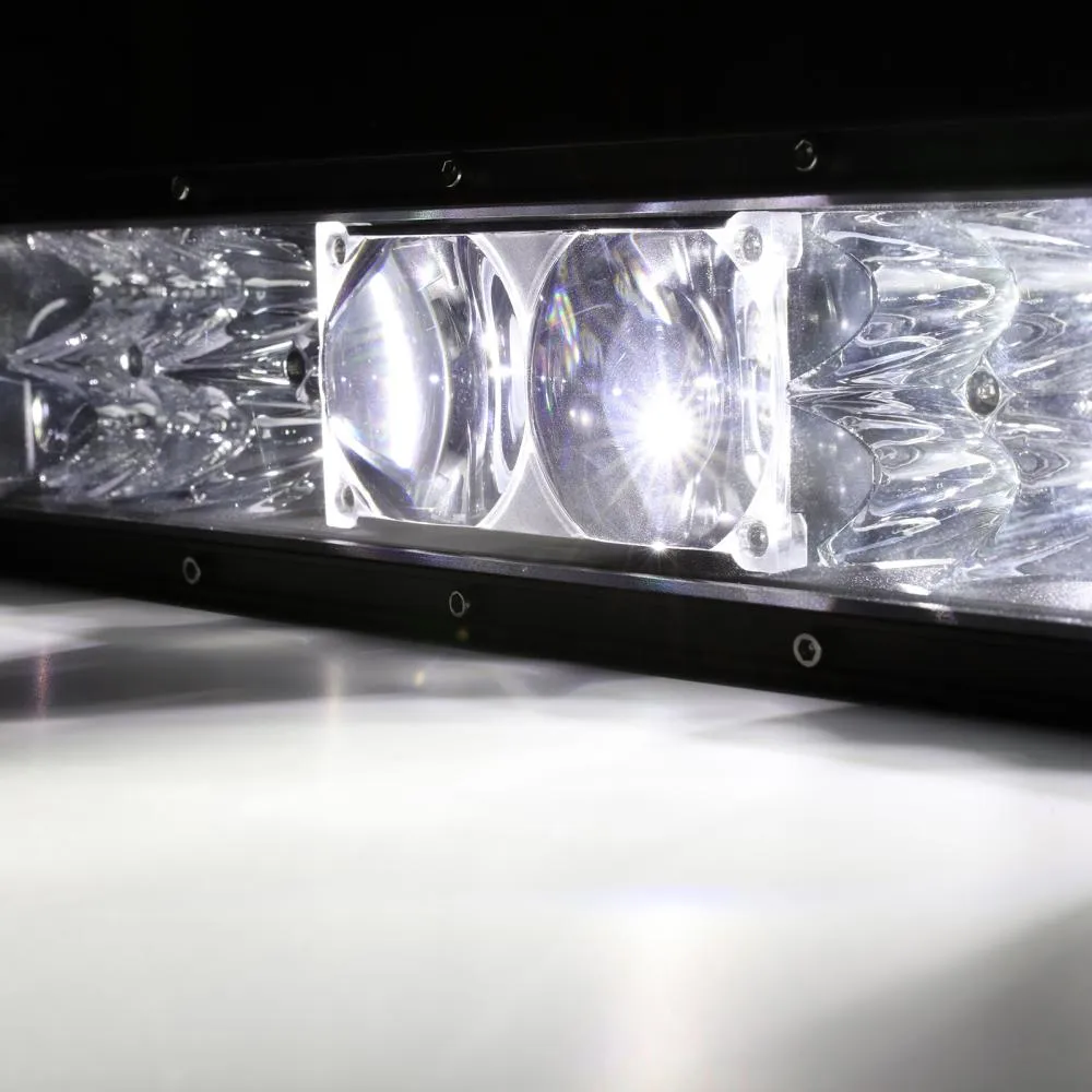 NEW 5D-PRO Series Spot Led Light Bars with DT Wiring Harness Kit For JEEP