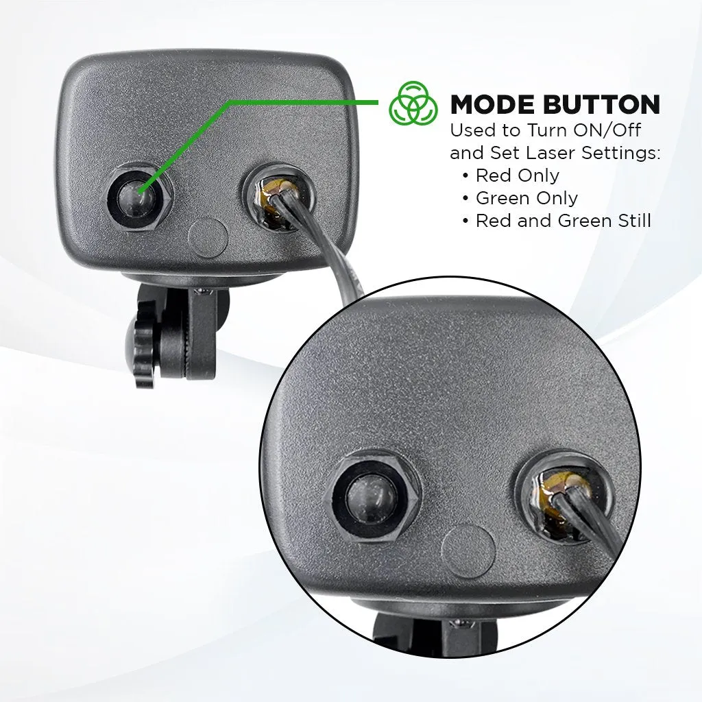 Night Stars Double Coverage - Red and Green Laser Light