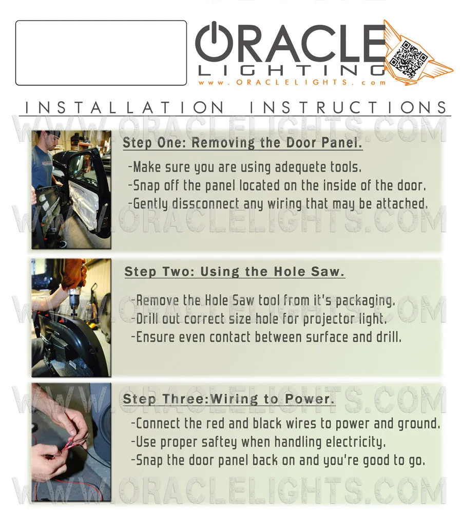 Nissan ORACLE GOBO LED Door Light Projector