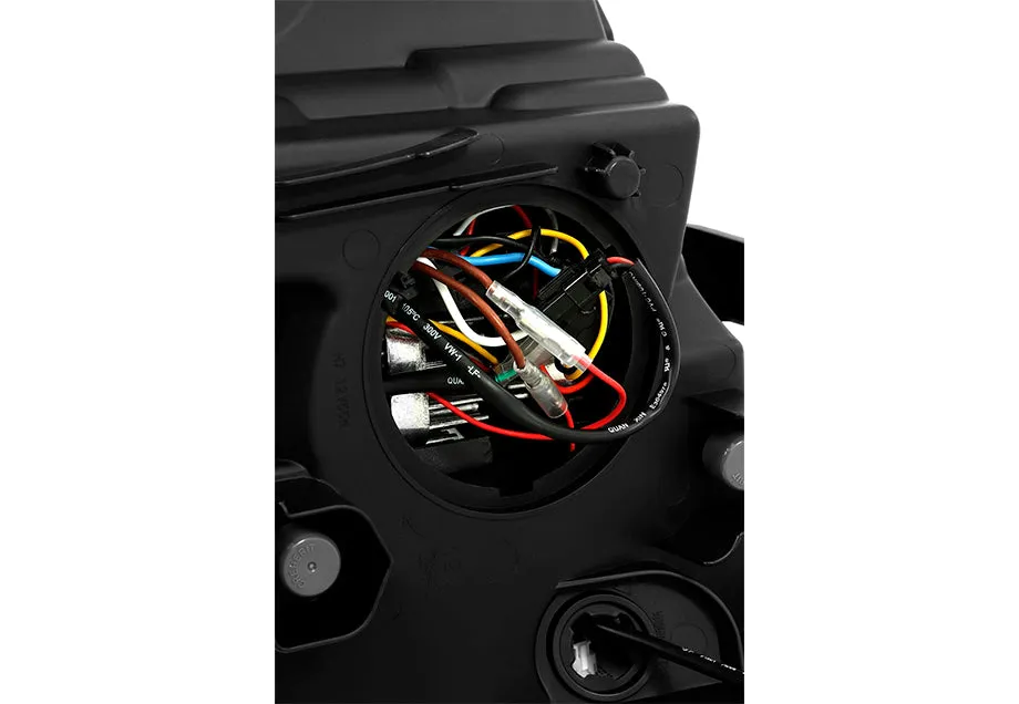 NOVA-Series LED Projector Headlights Black (Without Level Adjuster) Fits 07-13 Toyota Tundra/08-17 Toyota Sequoia