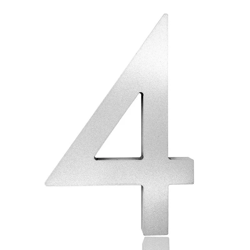[Number AC101] Acrylic Modern Floating House Number - 3Inch, 6 Inch, 8 Inch