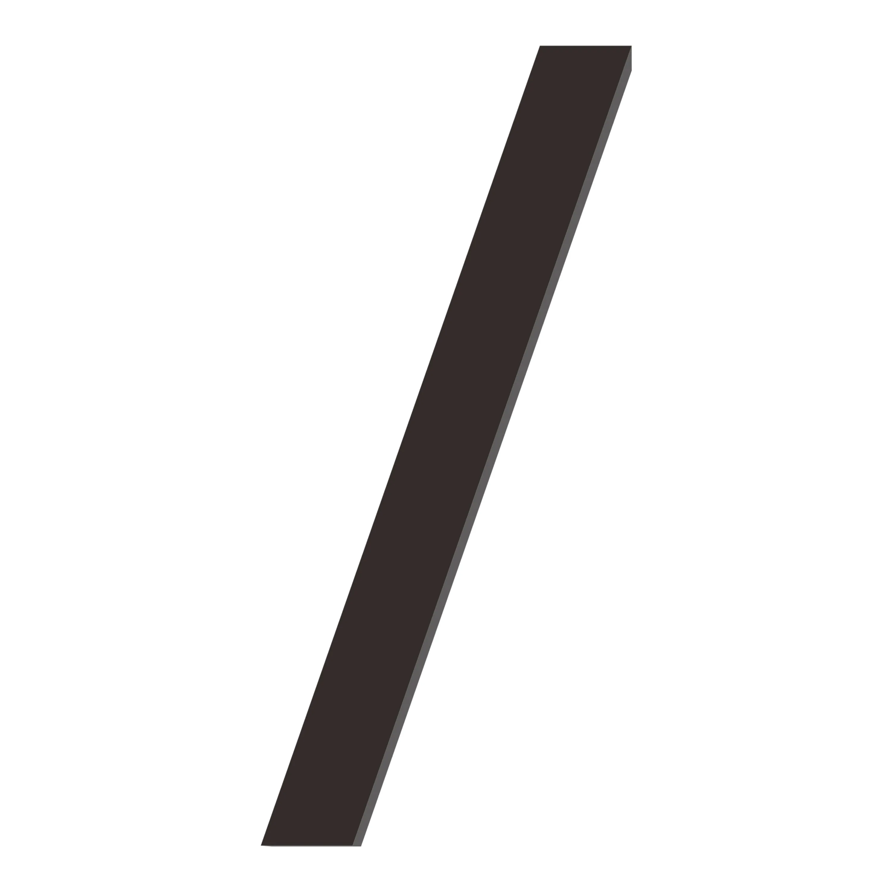 [Number AC101] Acrylic Modern Floating House Number - 3Inch, 6 Inch, 8 Inch