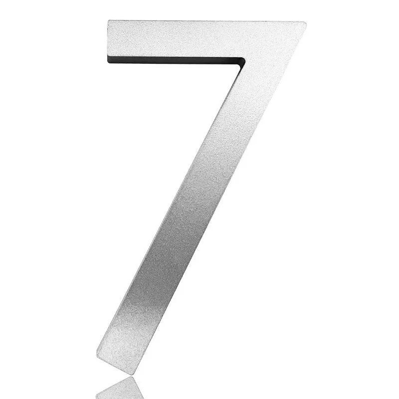 [Number AC101] Acrylic Modern Floating House Number - 3Inch, 6 Inch, 8 Inch