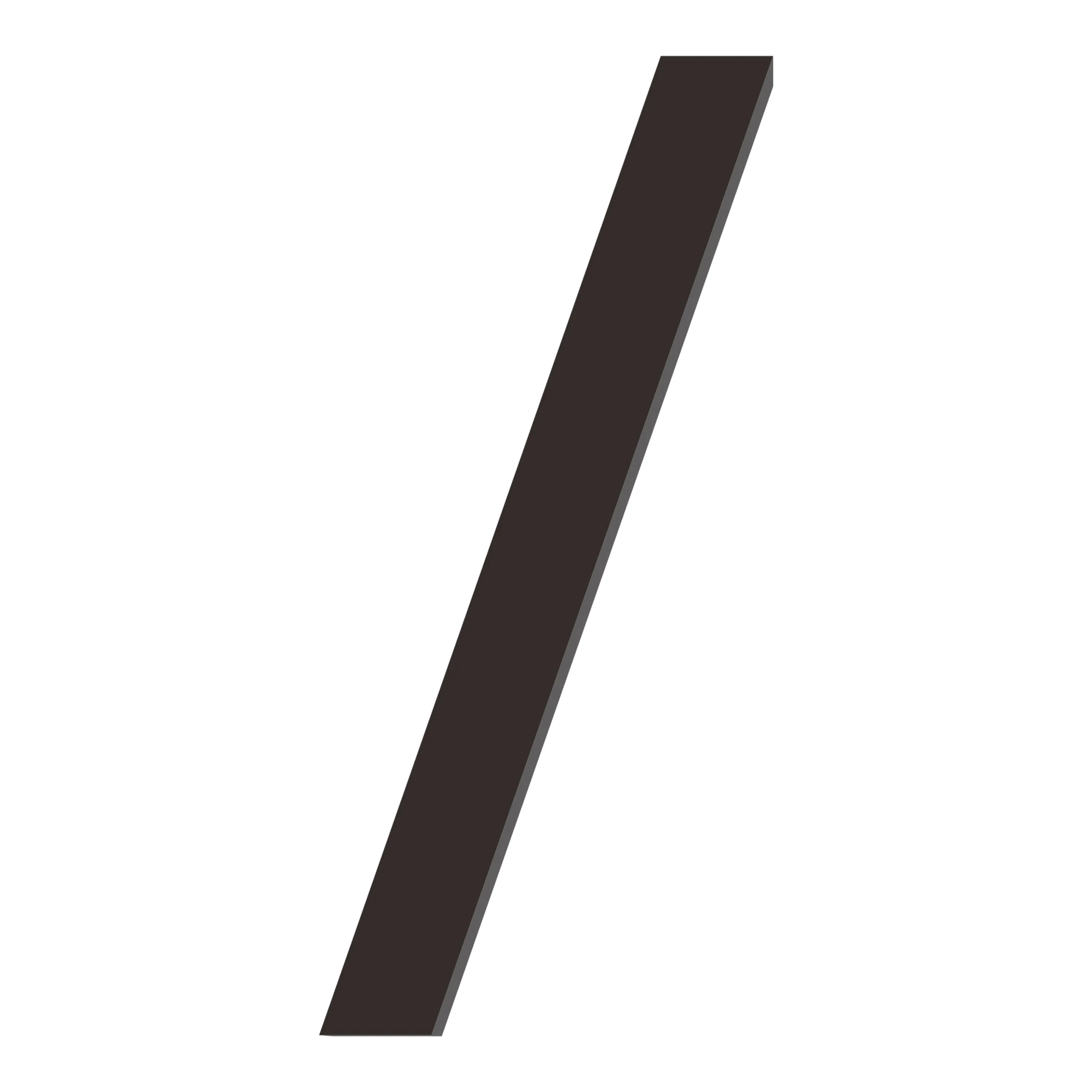 [Number AC101] Acrylic Modern Floating House Number - 3Inch, 6 Inch, 8 Inch