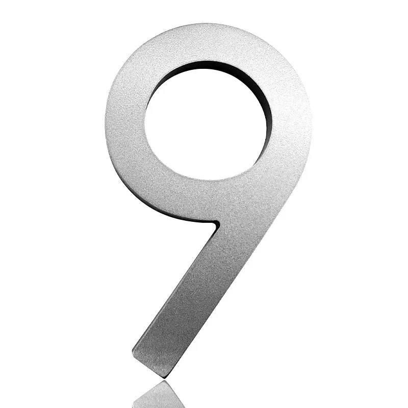 [Number AC101] Acrylic Modern Floating House Number - 3Inch, 6 Inch, 8 Inch