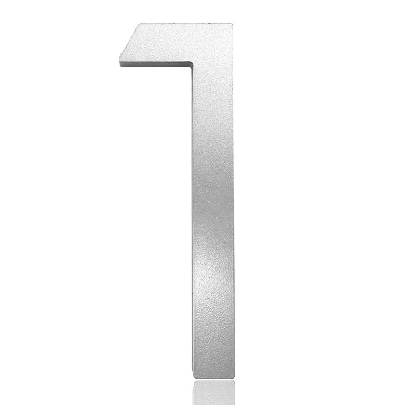 [Number AC101] Acrylic Modern Floating House Number - 3Inch, 6 Inch, 8 Inch